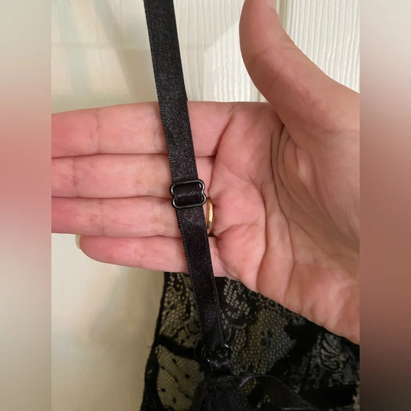 Victoria’s secret lace babydoll nightie size small lace up back NWOT - Picture 6 of 8